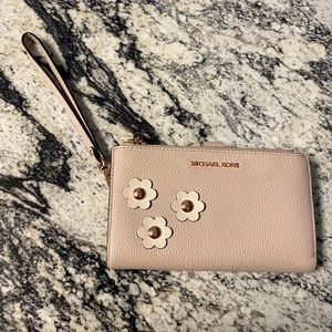 Michael Kors Adele Floral Wristlet